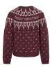 Vila Weihnachtspullover in Fig
