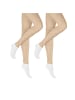 Hudson Sneakersocken Only 2-Pack hautfreundlich in White