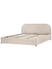 Beliani 2-tlg Doppelbett QUILLIEN in Beige