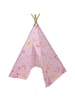 MARELIDA Tipi Kinderzelt Spielzelt in rosa - H: 155cm