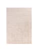 KADIMA DESIGN Teppich Kurzflor Waschbar 3D ILLER Strapazierfähig OEKO-TEX in Beige