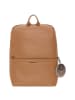 Mandarina Duck Mellow Leather - Rucksack 13" 36 cm Leder in indian tan