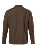 JP1880 Poloshirt in dunkelbraun