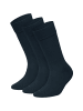 DillySocks 3er-Pack Socken One Color Smooth in Smooth Dark Navy