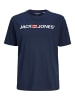 JACK & JONES PLUS T-shirt in Navy Blazer 1