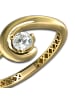 GoldDream Goldring 333 Gelbgold - 8 Karat Zirkonia Größe 56 (17,8) Ringe