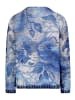 Betty Barclay Grobstrick-Pullover mit Print in Blau/Blau