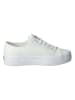 Calvin Klein Lowtop-Sneaker Vulc Flatform Essential Mono in white