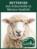 wolly MYWOOL 4-Jahreszeiten-Bettdecke ''MEDIUM'' in Naturweiß