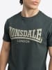 Lonsdale T-Shirt "Fulwood T-Shirt Normale Passform" in Grün
