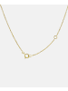 Diamant L'éternel Halskette aus 375 Gelbgold