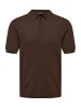 ONLY & SONS Poloshirt Wyler in Demitasse