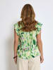 DESIRES Bluse in Sap Green Print