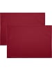 REDBEST Tischset 2er-Pack New Orleans in rot