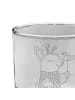Mr. & Mrs. Panda Whiskey Glas Fische Astrologie ohne Spruch in Transparent
