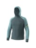 DYNAFIT T-Shirt ALPINE L/S HOODED TEE M in Rauchblau3496