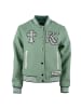 Roberto Geissini College Jacke Mintgrün