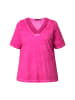 Ulla Popken Shirt in kräftiges pink