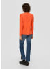 s.Oliver T-Shirt langarm in Orange