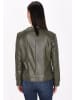 Usha Women Jacket in Green