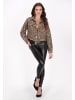 faina Women Jacket in brown beige