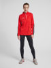 Hummel Halbreißverschluss Sweatshirt Hmlauthentic Damen in TRUE RED