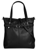 Cluty Shopper echt Leder in schwarz