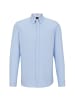 Hugo Boss Langarm Business Hemd für Herren in hell-blau