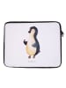 Mr. & Mrs. Panda Notebook Tasche Pinguin Marienkäfer ohne Spruch in Weiß