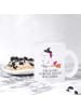 Mr. & Mrs. Panda Teetasse Einhorn Hexe mit Spruch in Transparent