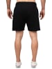 Reichstadt Herren Regular Fit Shorts Mid Waist in Black