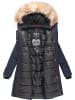 Navahoo Wintermantel Halina in Blau