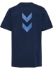 Hummel T-Shirt Hmljr Graphic Kinder in DRESS BLUES