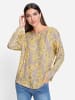 Heine Druckbluse in sesam-gelb-bedruckt