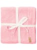 Aliap Kuscheldecke Jaquard in rosa/pink