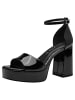 Tamaris Sandalette in BLACK PAT.