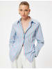 KOTON Shirt in Blau Gestreift