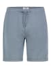 Eight2Nine Lässige Shorts Elastischer Bund Seitentaschen in Blau