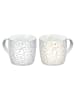 Geda Labels Tasse Flying Hearts 2er Set in Gold - 250 ml
