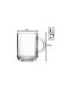 Ritzenhoff & Breker 6er Set Kaffee- / Glühwein-Gläser Marco 330 ml in transparent