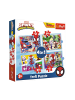 Wisam® Puzzle – „4in1 (12, 15, 20, 24)“ – Spiday's Crew 34611