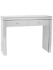 Beliani Konsolentisch MARLE in Silber - (W) 100 x (H) 77 x (L) 35 cm