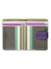 MYWALIT Medium Snap Wallet Geldbörse Leder 13 cm orchid