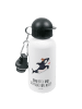 Mr. & Mrs. Panda Kindertrinkflasche Orca Zylinder mit Spruch in Weiß