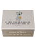 Mr. & Mrs. Panda Geschenkbox Koala Geschenk mit Spruch in Grau Pastell