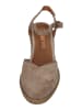 Verbenas Sandaletten MAGGIE serraje tan in grau