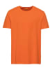 Camel Active Jersey T-Shirt aus zertifiziertem Organic Cotton in Orange