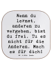 Mr. & Mrs. Panda Untersetzer für Gläser Spruch Vergebung Freihei... in Weiß