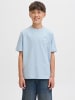 JACK & JONES Junior T-Shirt JORNORREBRO TYPO TEE CREW NECK JNR in skyway