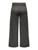 JACQUELINE de YONG Elegante Stoffhose Karierte Marlene Pants JDYGEGGO in Braun